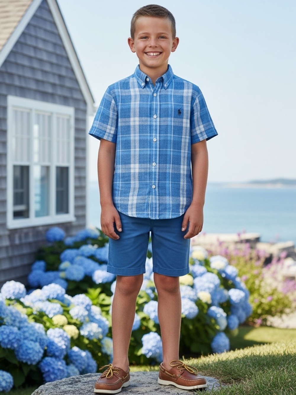 NWT Polo Ralph Lauren Boys Straight Fit Flex‎ Abrasion Twill Shorts Classic